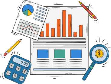 Reporting and Budgeting Icon