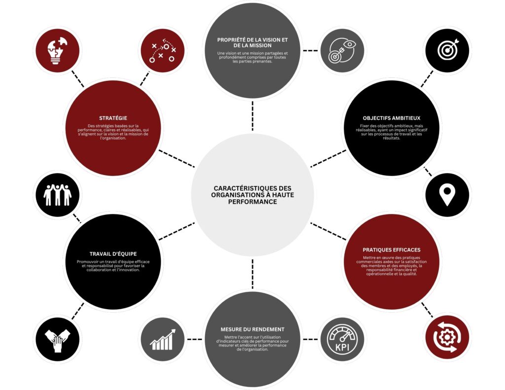 CARACTÉRISTIQUES DES ORGANISATIONS A HAUTE PERFORMANCE